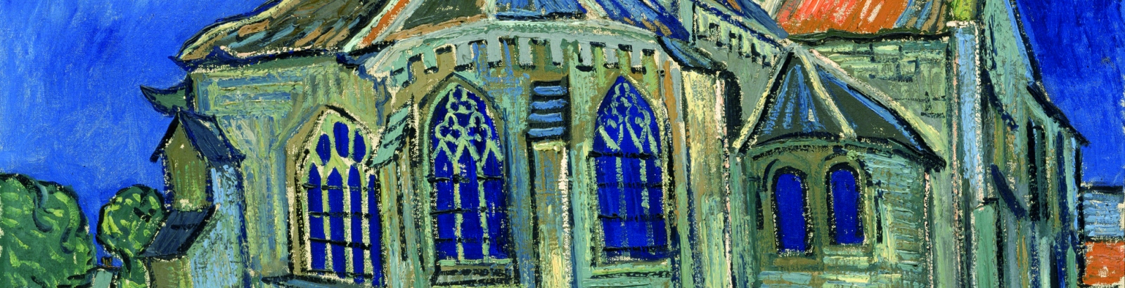 Tableau peint Eglise d'Auvers sur Oise par Van Gogh