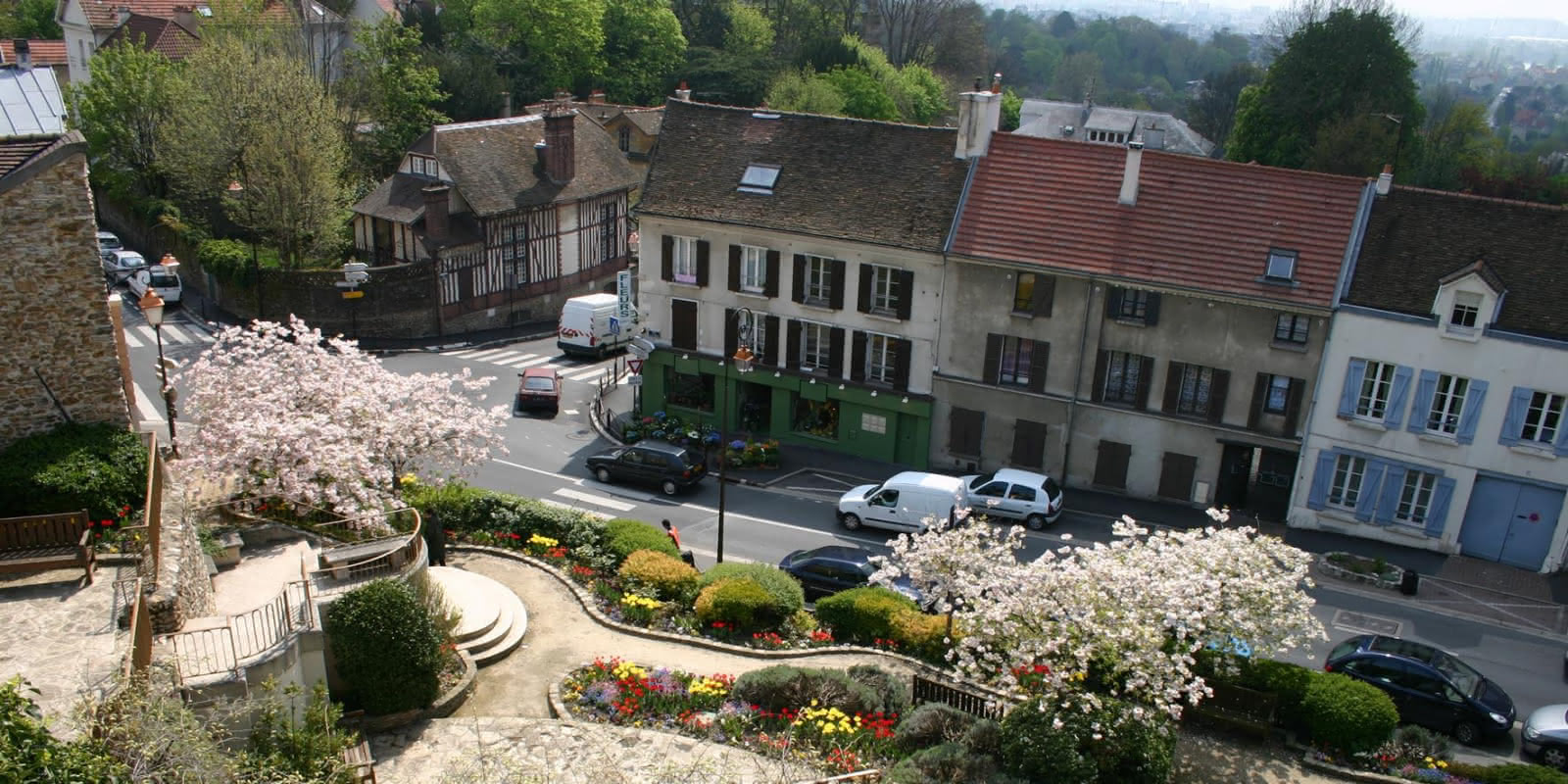 Photo des jardins de l'observance - Montmorency