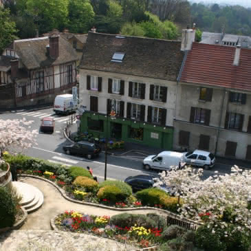 Photo des jardins de l'observance - Montmorency