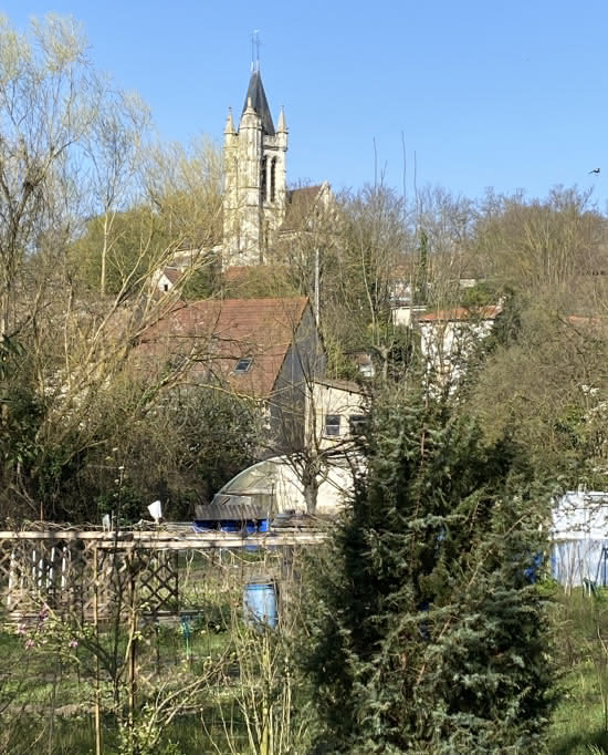 Photo des vergers, Goussainville