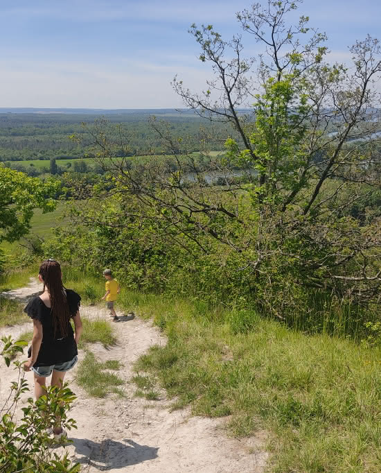 Photo La Roche Guyon sur le GR2