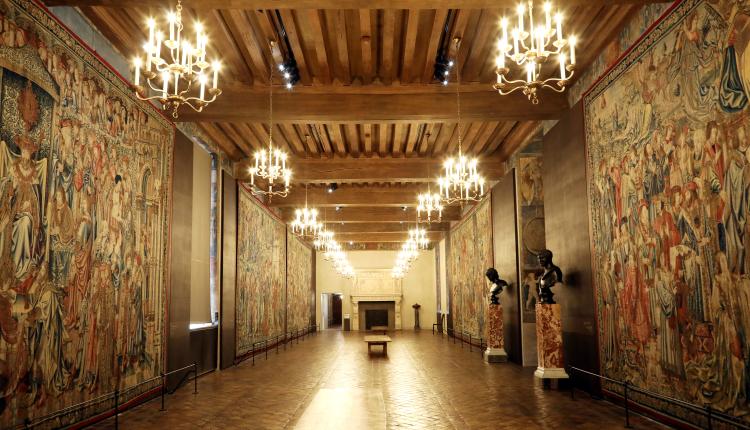 Chateau d'Ecouen intérieur galerie
